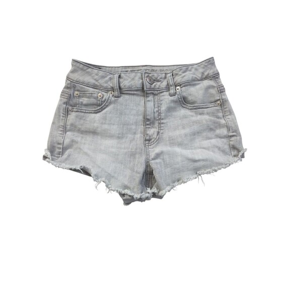 American Eagle Outfitters Pants - American Eagle Super Stretch Jean Shorts Size 2 Gray